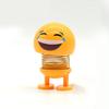 Spring Bobble Head Toy Cute Face Car Emotion Doll Interior Decoration for Car DashboardNo.14