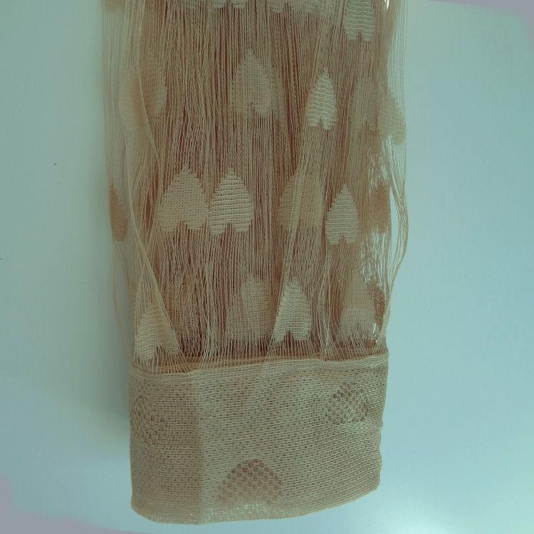 Романтическая занавеска с линией любви, занавеска на дверь с кисточками, милая занавеска с персиковым сердечком, перегородка, подвесная занавеска (1 шт.)