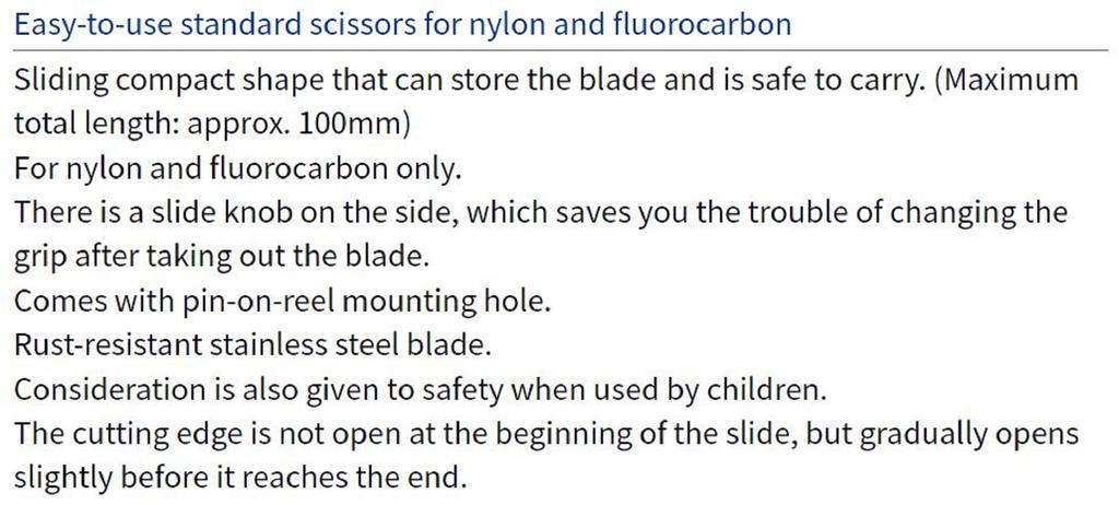 Daiwa Line Cutter Retractable Scissors Chibi Chokkin Pink (6013)