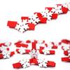 10pcs Mixed Christmas Wood Clips Christmas Tree Photo Clips Elk Gloves Snowflake Clothespins DIY Photo Pegs for  New Year