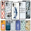 Сардины водный продукт Чехол для телефона для Xiaomi Mi 17 15T 15 14 14T 13T 12T Pro 12 13 Lite 5G 11T Poco X6 X7 X5 Pro Мягкая крышка