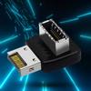 USB 3.1 Type E 90-градусный преобразователь Адаптер переднего USB C разъема Передняя розетка TYPE C для материнской платы компьютера