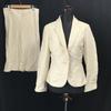 Enquete Japan Tweed Knee-Length Skirt Suit Set 11/9 M Ivory(USED)