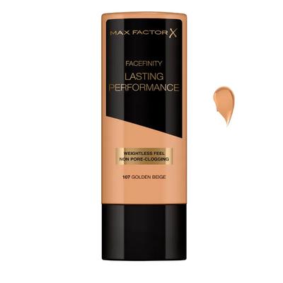Max Factor Facefinity Lasting Performance Жидкая тональная основа 107 Золотисто-бежевый