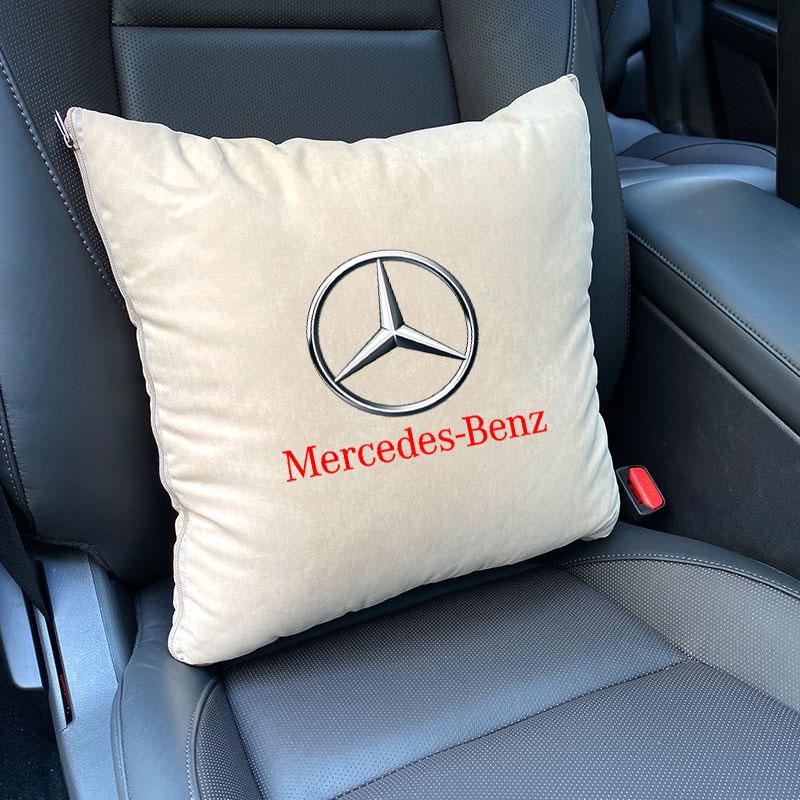 Car Foldable Pillow Cushion Travel 2 In 1 Cushions Quilt For Mercedes Benz W203 W204 W205 W206 W212 CLK GLA B C E S Accessories MO8