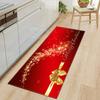 Рождественский кухонный песочный ковер придверный коврик длинный напольный коврик