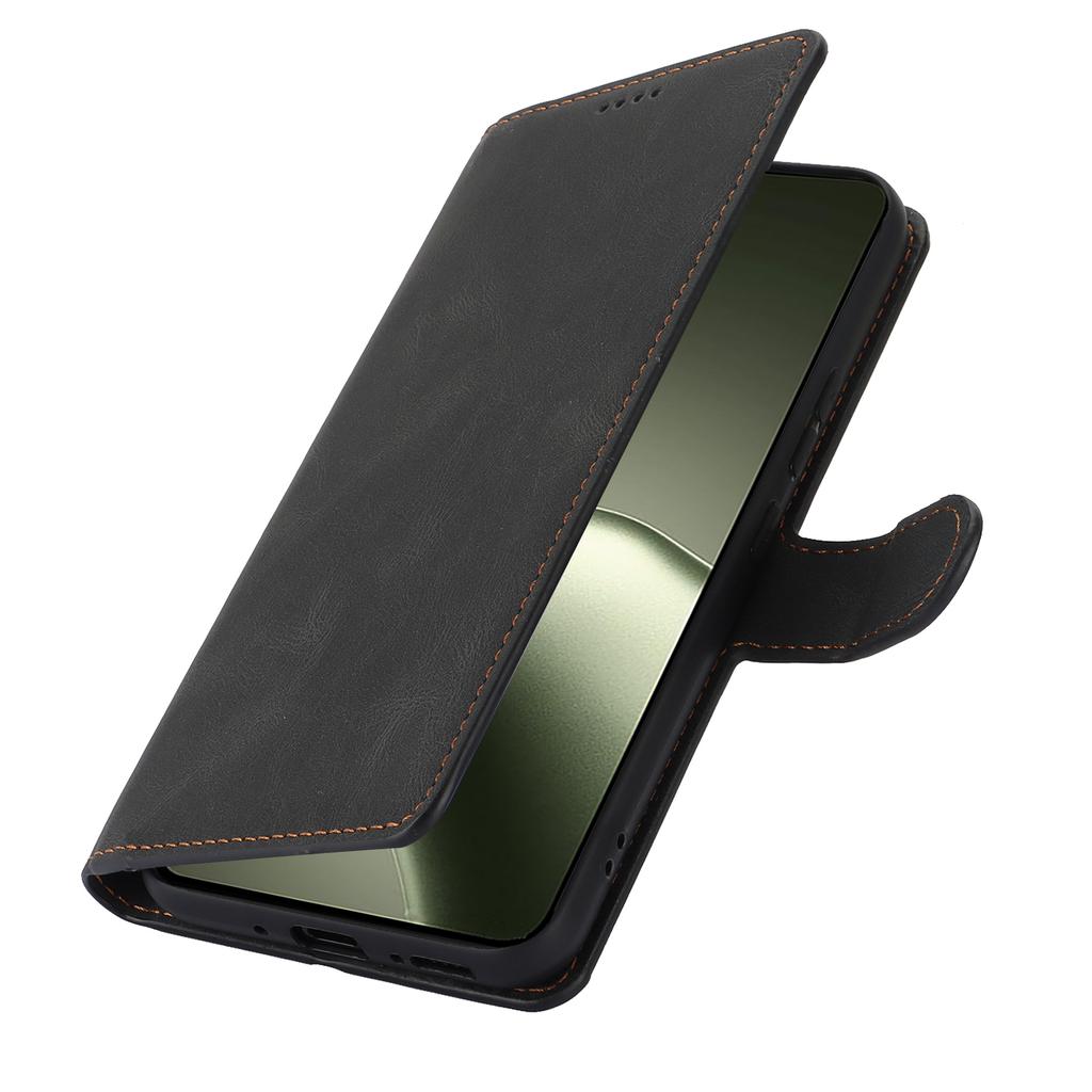 Для Xiaomi 14T Pro Чехол из ПУ кожи Чехол для телефона с кошельком Подставка Вид