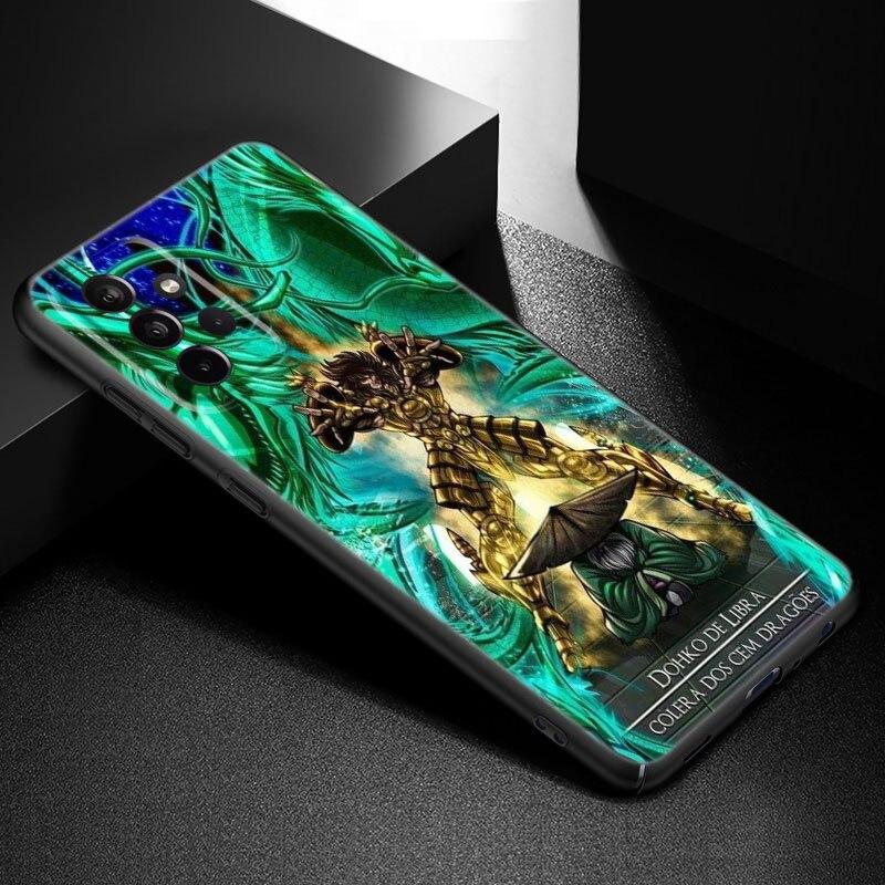 Чехол для телефона с изображением аниме Saint-Seiya для Samsung Galaxy A21 A30 A50 A52 S A13 A22 A32 A33 A53 A73 5G A11 A12 A31 A51 A70 A71 A72