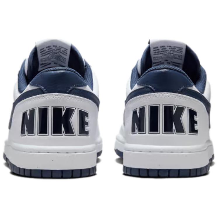 Большие кроссовки Nike Low White Midnight Navy Unisex 355152-140