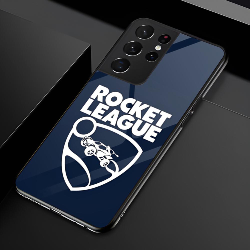 Чехол для телефона R-Rocket L-League для Samsung S25 S24 Ultra 23 Fe 22 Plus Galaxy A54 A55 A16 A13 A24 A15 A25 Стеклянная крышка