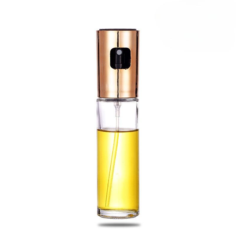 Распылитель оливкового масла из нержавеющей стали 304. Кухонный распылитель растительного масла со стеклянной масляной банкой. Легко использовать и чистить. Идеально подходит для здорового приготовления пищи и выпечки.