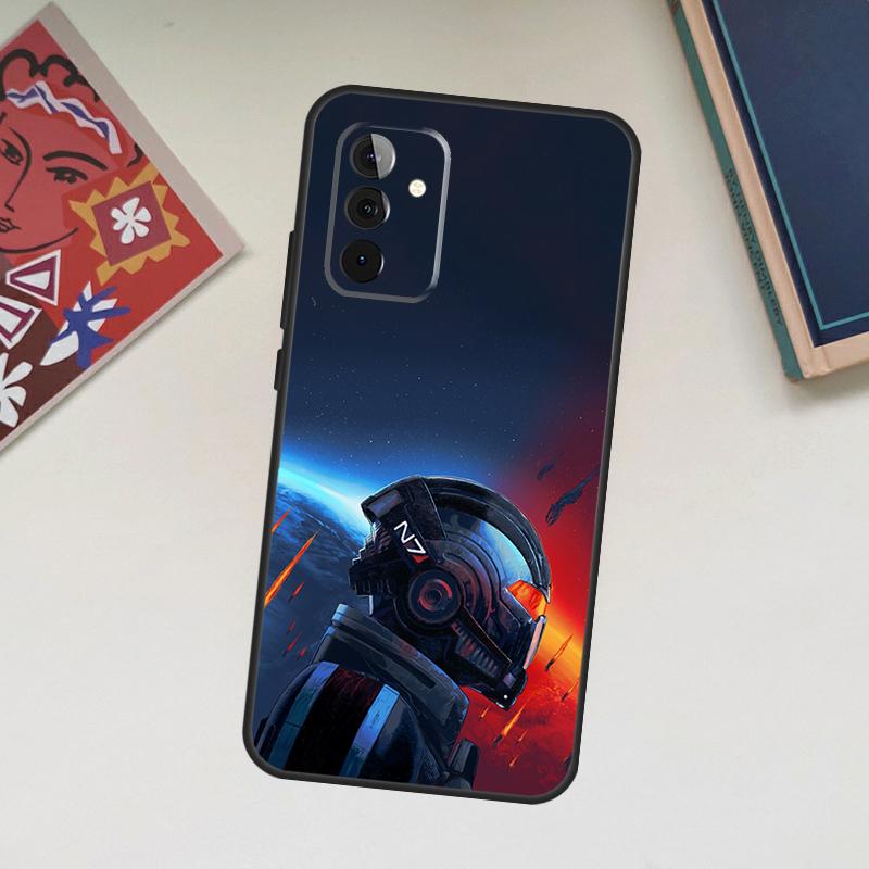 Чехол N7 Mass Effect для Samsung Galaxy A34 A54 A14 A24 A53 A33 A13 A52 A32 A22 A12 A71 A51 A15 A25 Coque