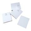 50Pcs White Hairpin Card Trinket Bow Display Cards Cardboard Packing Paper
