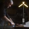 LED Light Camping Light Telescopic Telescopic Flashlight Emergency Lamp  Outdoor Camping