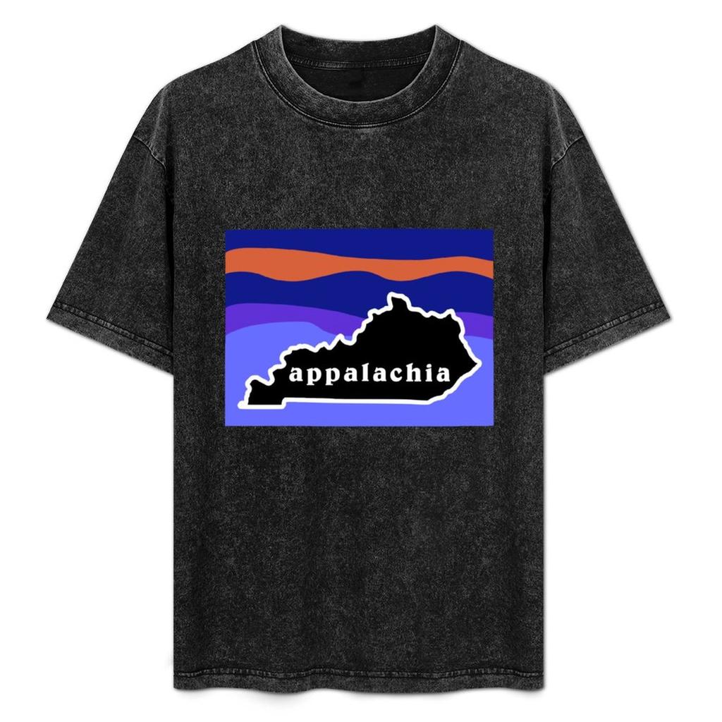 Appalachia Kentucky Tshirt Work Short Sleeve Cotton Top