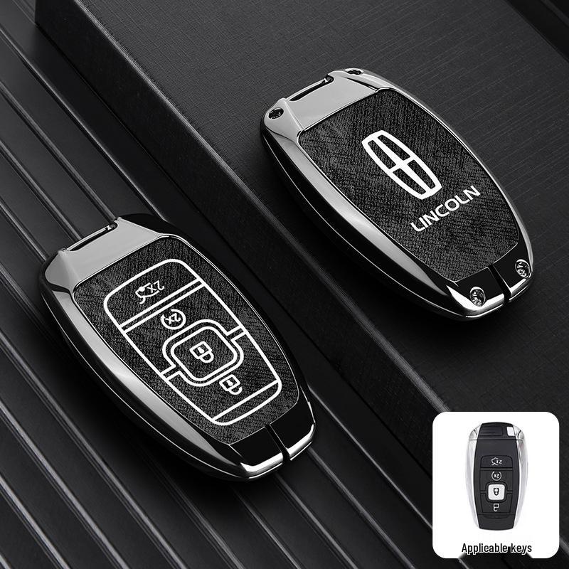 Lincoln Adventure Key Case: Fits Navigator, Aviator, MKZ, Continental, MKC, MKX Models