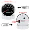 110MM Tachometer 3000-8000 RPM Meter 7 Color LED Tacho Gauge Car Boat Marine Outboard Vehicle 12V 24V tacometro