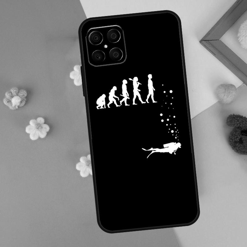 Чехол-чехол с флагом дайвера для Honor 200 Pro 50 70 90 X9a X8a X8 X9 X8b X9c X9b Honor Magic 7 5 6 Lite Pro