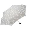 Francfranc Hana Print Long Gray Both Sunny and Rainy Umbrella, 58cm, (For Days)