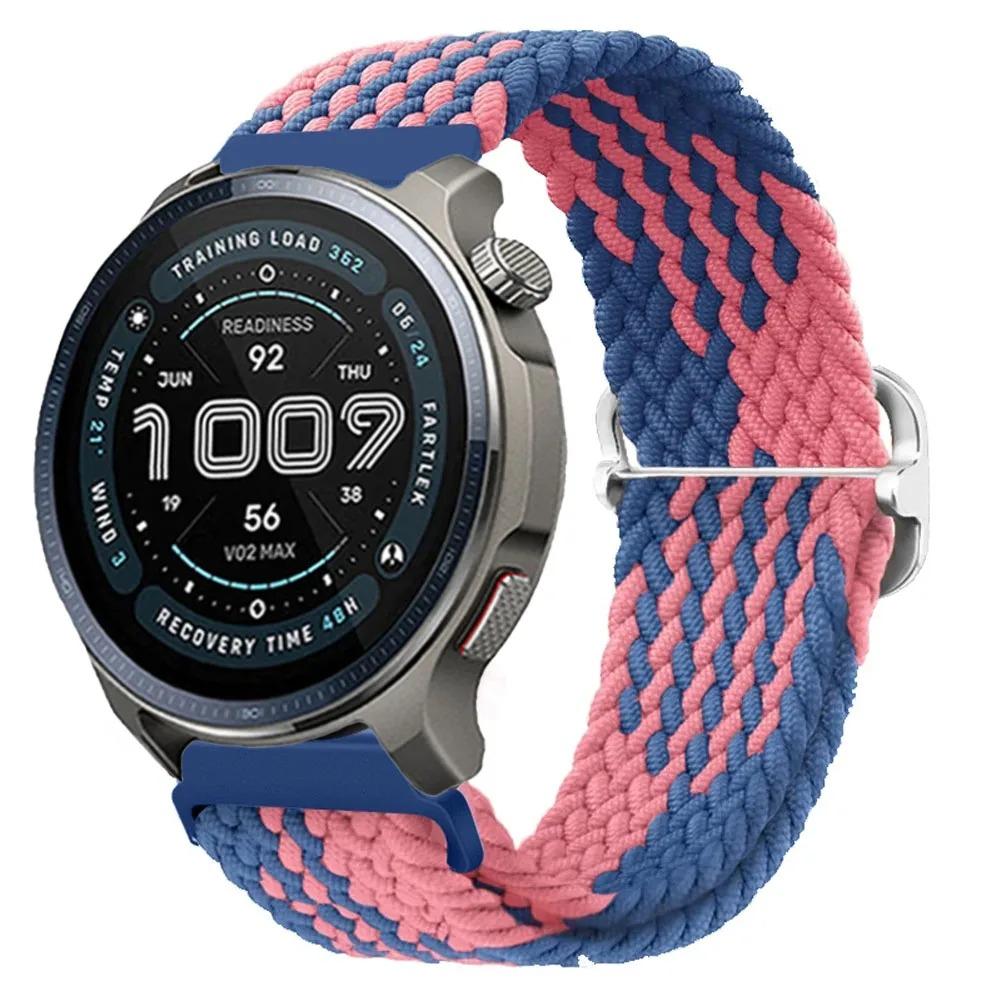 22 мм 20 мм Нейлоновый ремешок для Amazfit Balance 2 1/Bip 6 5 Спортивный браслет Ремешок для часов Correa для Amazfit GTR 47 мм/GTR 4 3/GTS/Active 2