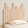 824803 vidaXL Wall-mounted Headboard 82.5x3x80 Cm Solid Pine Wood