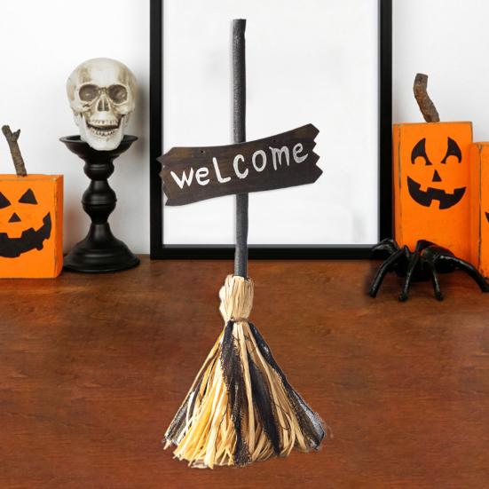 Метла ведьмы интерактивная волшебная ходячая метла игрушка креативное украшение на Хэллоуин для развлечения в доме с привидениями