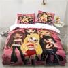 Комплект постельного белья для девочек с мультяшным рисунком B-Bratz (3D-принт) в стиле каваи: односпальный, двуспальный, полуторный, королевский размер, для взрослых и детей. Подарок для детской спальни девочки.