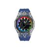 CASIO Unisex Liquid Crystal,Analog Dual Display Series 48.5mm Black Watch GA-2100-7A(Watch8--)
