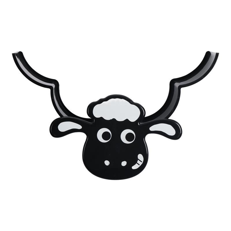 Настенный держатель для салфеток в виде овечки - Креативная полка для хранения туалетной бумаги для гостиной и ванной комнаты