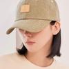 VARZAR VA Square Pigment Label Ball Cap Deep Green