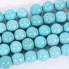 Цветные бусины из синтетической бирюзы с эффектом кракелюра для изготовления украшений своими руками