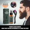 West&Month Beard Spray Kit Moisturizing Spray Beard Care Promoting Beard Growth Thickening Fluid