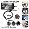 6 LEDs 5.5MM USB Endoscope Camera IP67 Waterproof Snake Inspection Borescope Video Tube Pipe