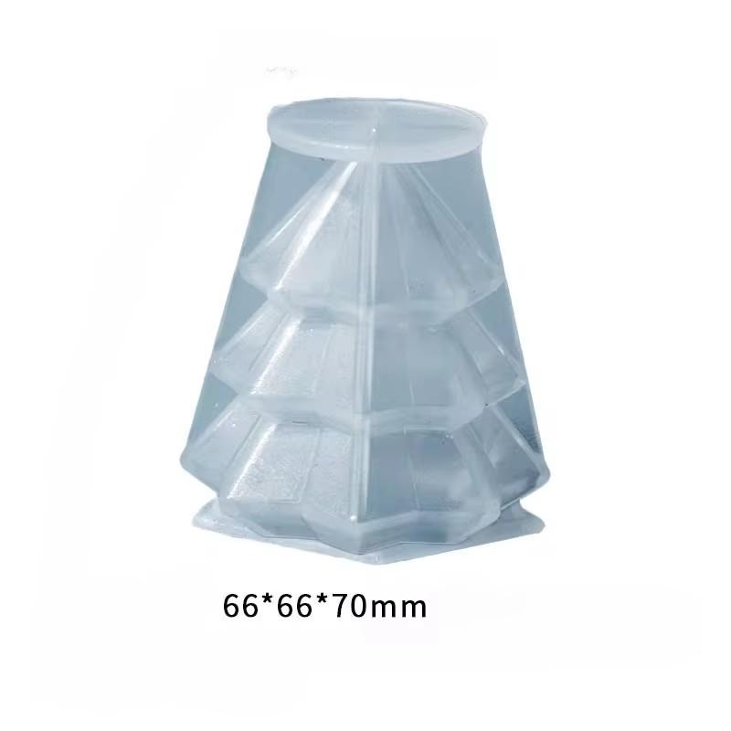 Силиконовая форма для свечей 'Рождественская елка' Рождественское украшение Снеговик Формы для поделок Сделай сам Мыло Смола Гипс Изготовление Домашний Праздничный Декор Искусство Подарки