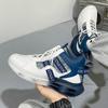 Мода 2024 Новые дышащие спортивные кроссовки с высоким верхом для мужской трендовой повседневной обуви с мягкой подошвой и высокой высотой, молодежные кроссовки для бега