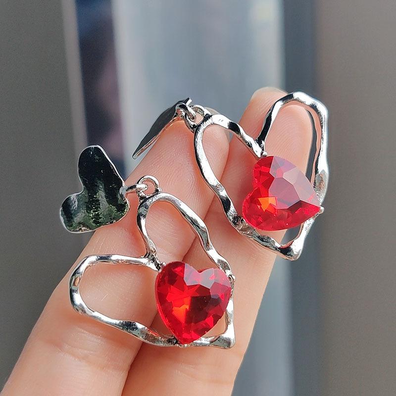 Hot Sweetheart Light Luxury Earrings High-End Unique Earrings Women'S Design Sense, Trendy And High Value Ins