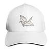 Unisexacled  Paper Crane and Quote Baseball Cap Unisex for Unisex Women Outdoor Golf Running Hiking Summer Beach Travel