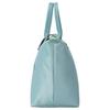 Longchamp Сумка-тоут Le Pliage Green из переработанного холста с кожаными ручками, маленькая, женская, озерно-синяя