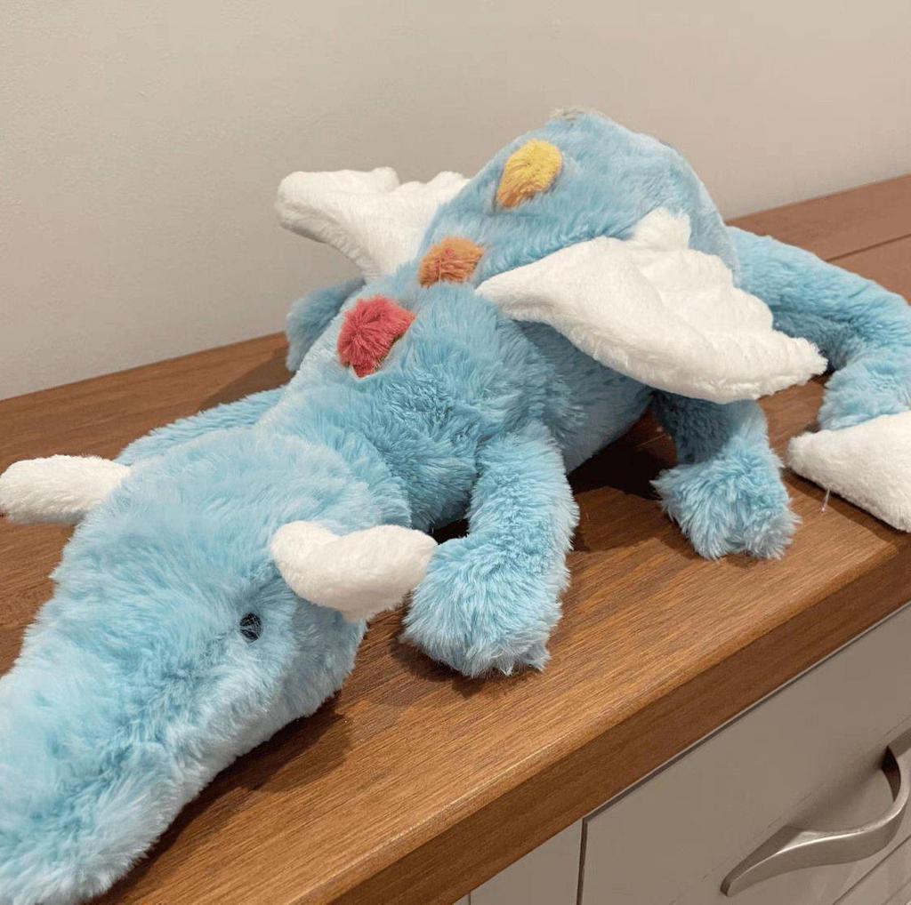 Великобритания Jellycat: Плюшевые игрушки драконы Jelly Sky, Матча, Снежный, Розовый и Хурма