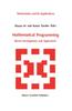 Книга Mathematical Programming : Recent Developments and Applications : 6