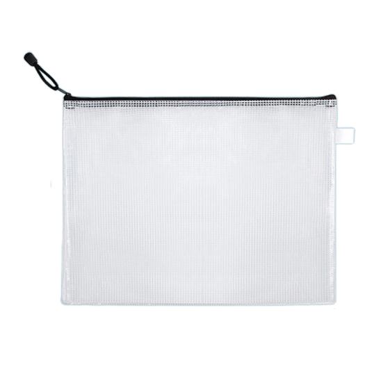 12 шт., водонепроницаемый чехол на молнии, прозрачная прочная многоразовая сумка для хранения файлов для школы, офиса, дома
