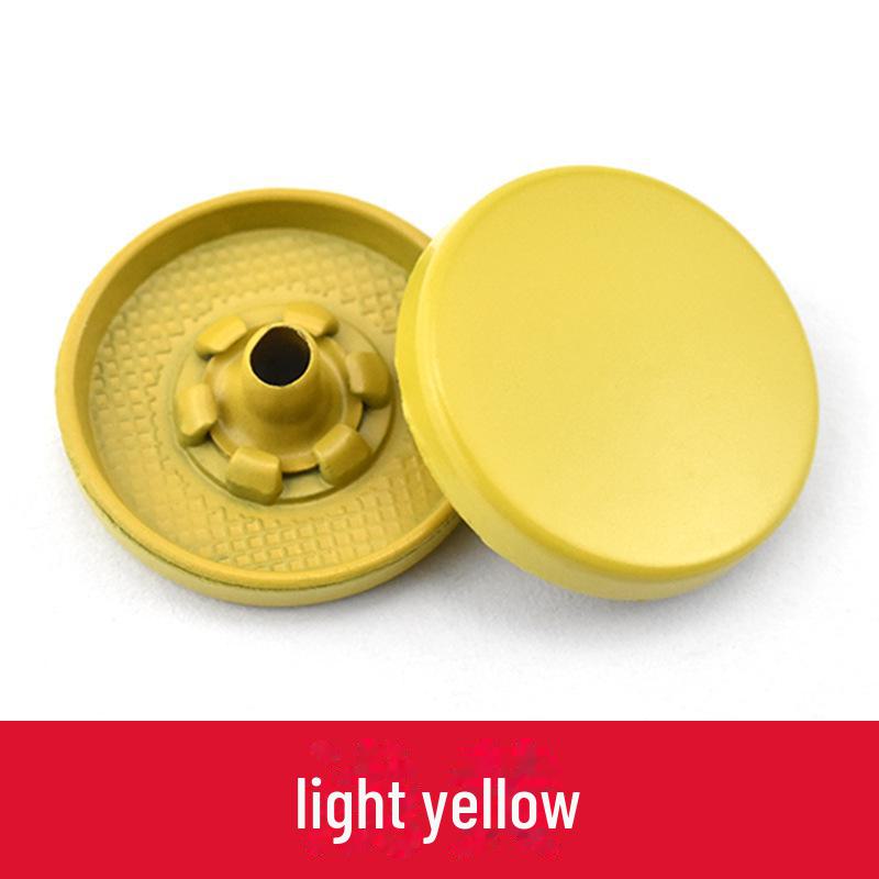 Набор невидимых кнопок из металлического сплава для курток