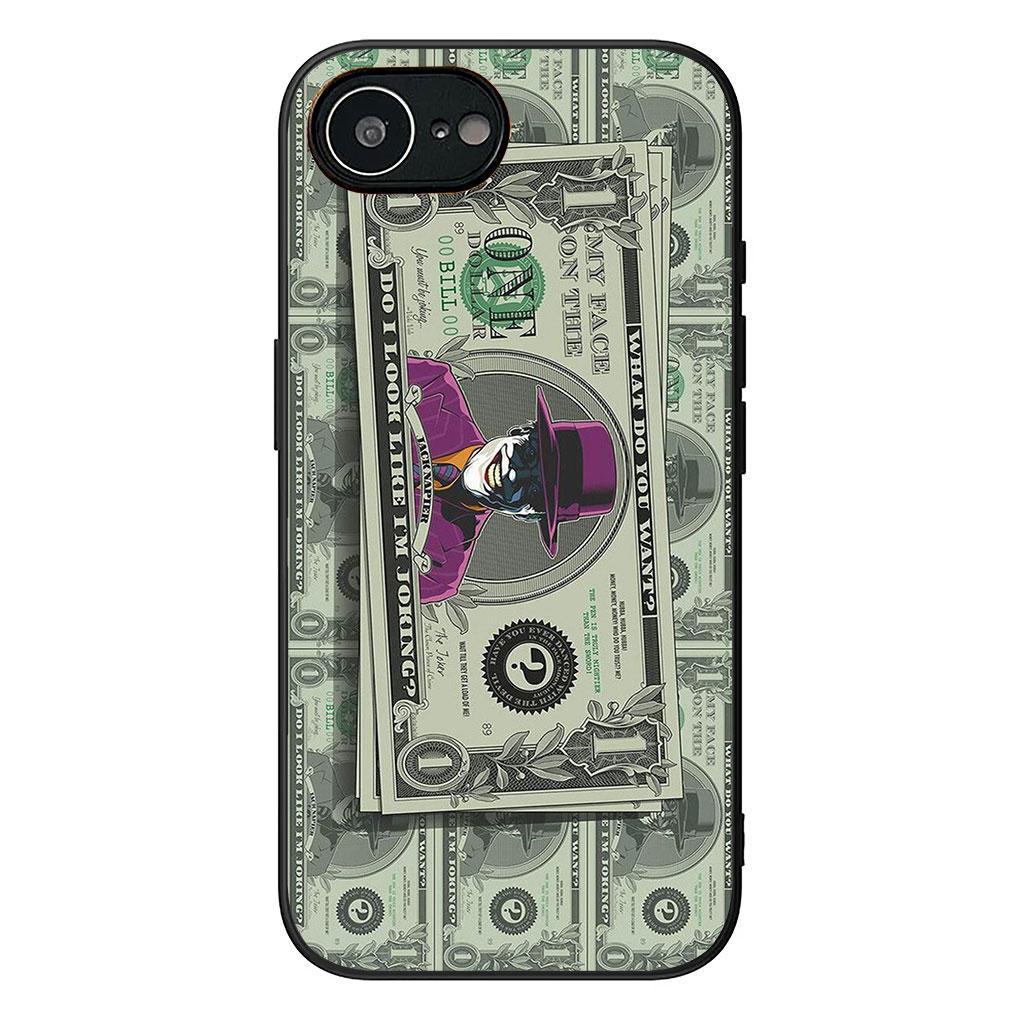 Чехол для Apple iPhone 13 12 Mini XS 11 Pro Max 7 8 Plus + XR SE 2022 2020 SE3 Чехол для телефона Биткоин BTC Деньги 100 Долларов