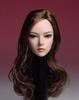 Scale Figure SUPER DUCK Brown Long Hair Compatible with TBLeague Body Western Junior Beautiful Female Head and Clothes Not [TOYBARJAPAN] 1/6 SDH002-C