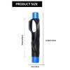 2pcs Universal Golf Grip Trainer For Swing Controls Lightweight Practice Aid