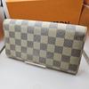Used Louis Vuitton Damier Azur Portefeuille Sarah N61735 TH0078