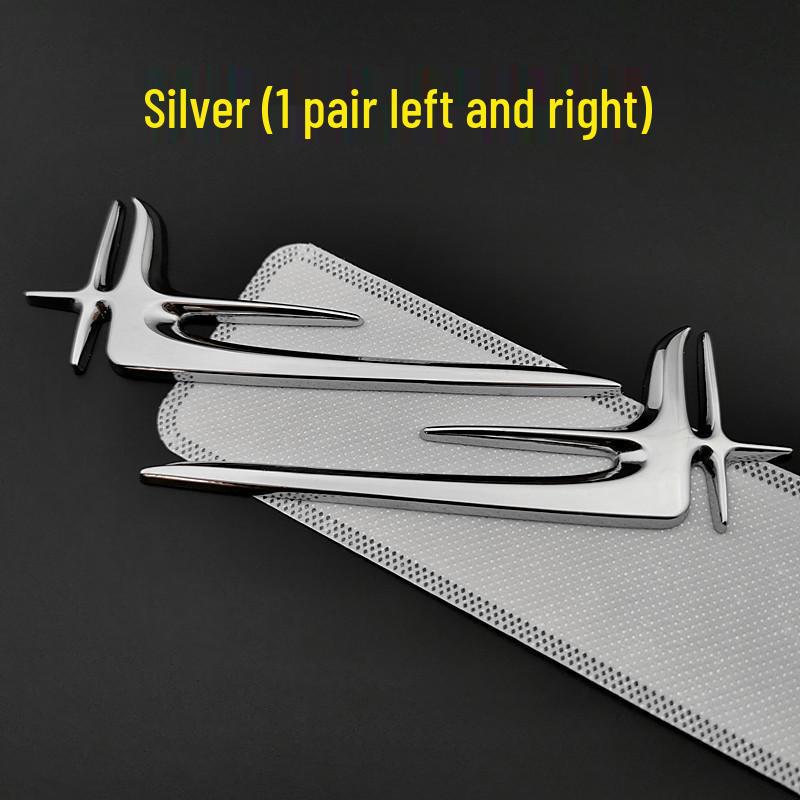 Декоративная наклейка на крыло автомобиля Mercedes-Benz C-Class/E-Class из расширенного металла