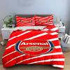 Arsenal Logo Bedding Set Bedding set (1 duvet cover, 2 pillowcases, duvet not included)