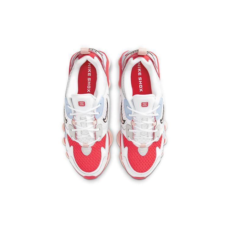 Nike Женские кроссовки Shox Tl Nova White Laser Crimson CV3602-101