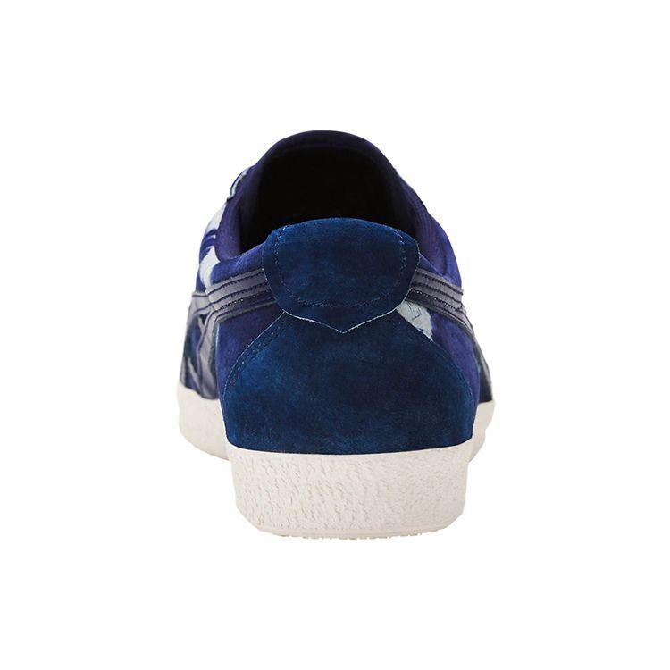 ONITSUKA TIGER Delegation Synthetic Leather Printed Wraparound Non-Slip Low-Top Sneakers Unisex Sneakers Blue D7N0L-4949